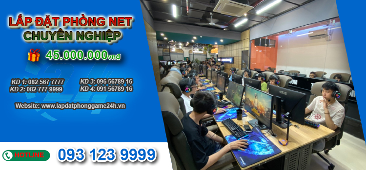 Dịch vụ truyền thông hiệu quả cho phòng game tại 24h Computer