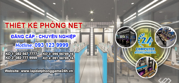 Tại sao chủ đầu tư nên thiết kế nội thất đẹp cho phòng net?